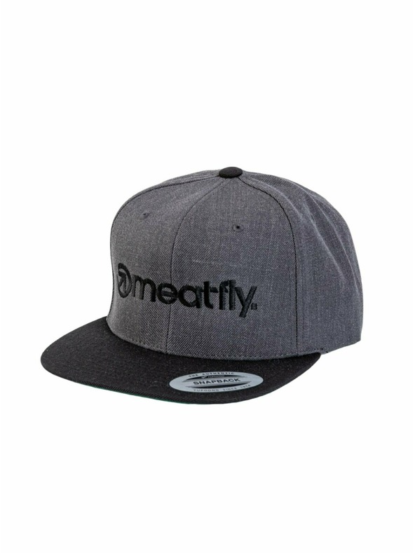 Meatfly Meatfly baseball sapka Rens Snapback Sötétszürke | Szürke | Méret