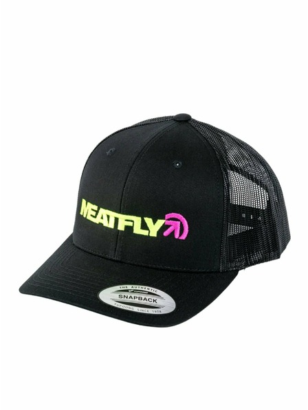Meatfly Meatfly baseball sapka Rodie Trucker Lime / Fekete | Fekete | Méret