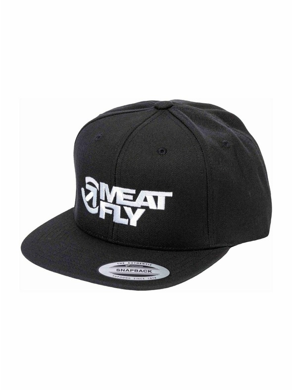 Meatfly Meatfly baseball sapka Ness Snapback Fekete | Fekete | Méret