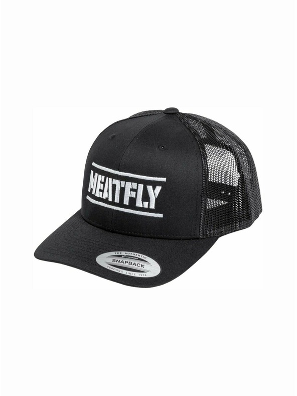 Meatfly Meatfly baseball sapka Docker Trucker Fekete | Fekete | Méret