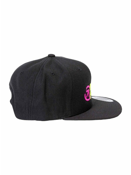 Meatfly Meatfly baseball sapka Ness Snapback Lime / Fekete | Fekete | Méret