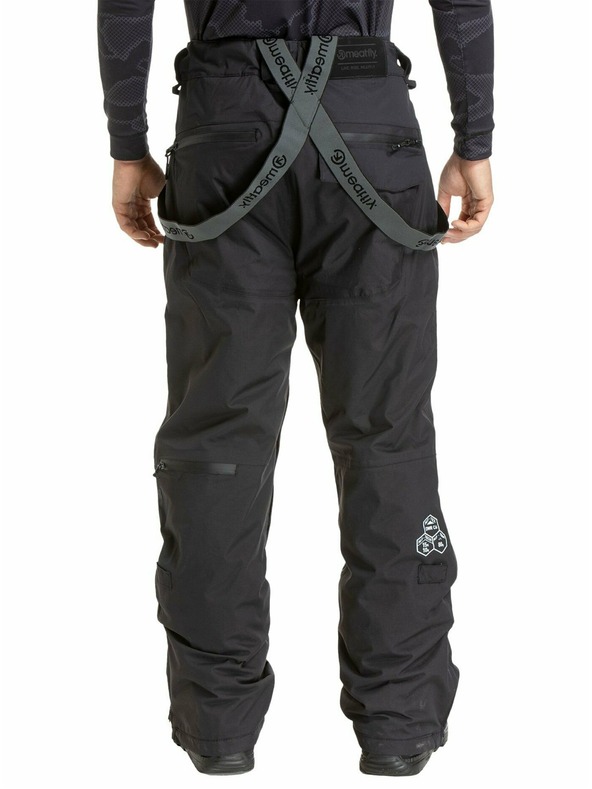 Meatfly Meatfly férfi SNB & SKI nadrág Gnar Black fekete