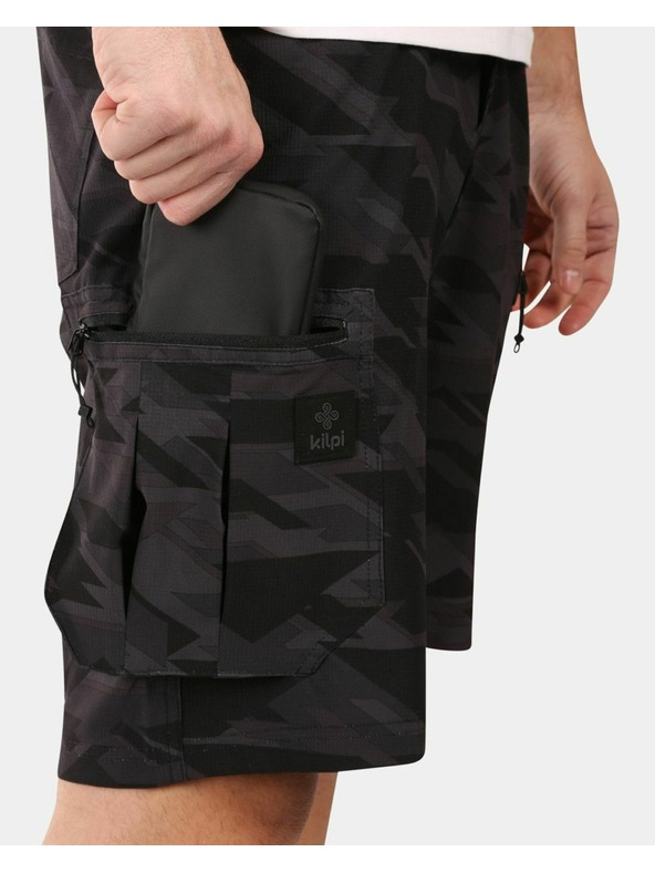 Kilpi Kilpi ASHER férfi outdoor rövidnadrág fekete