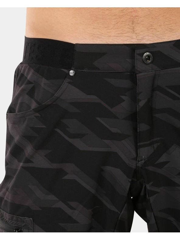 Kilpi Kilpi ASHER férfi outdoor rövidnadrág fekete