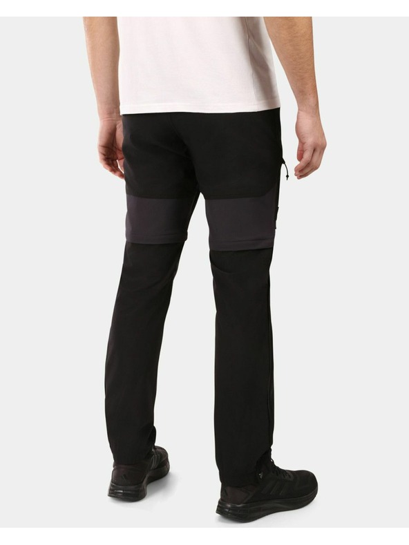 Kilpi Kilpi HOSIO férfi outdoor levehető nadrág fekete