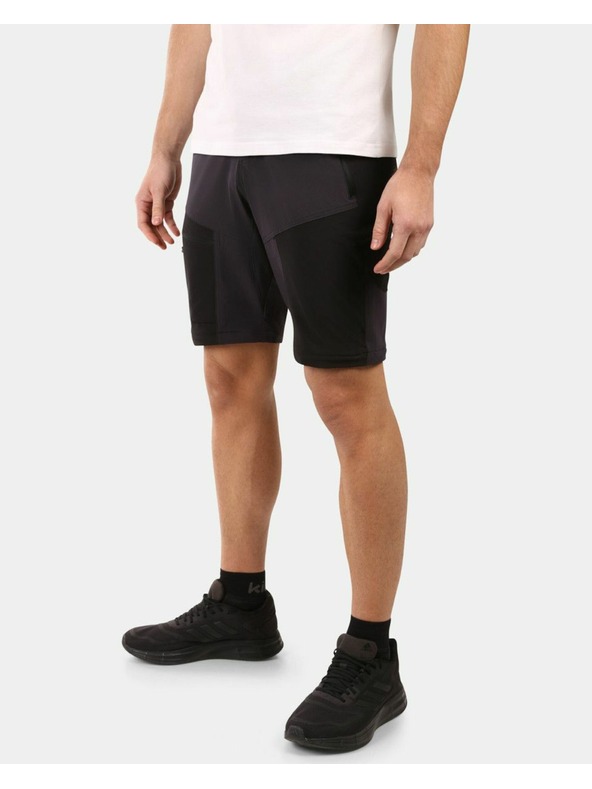 Kilpi Kilpi HOSIO férfi outdoor levehető nadrág fekete