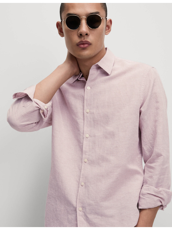 Marks & Spencer Ing len és pamut keverékből Marks & Spencer rózsaszín