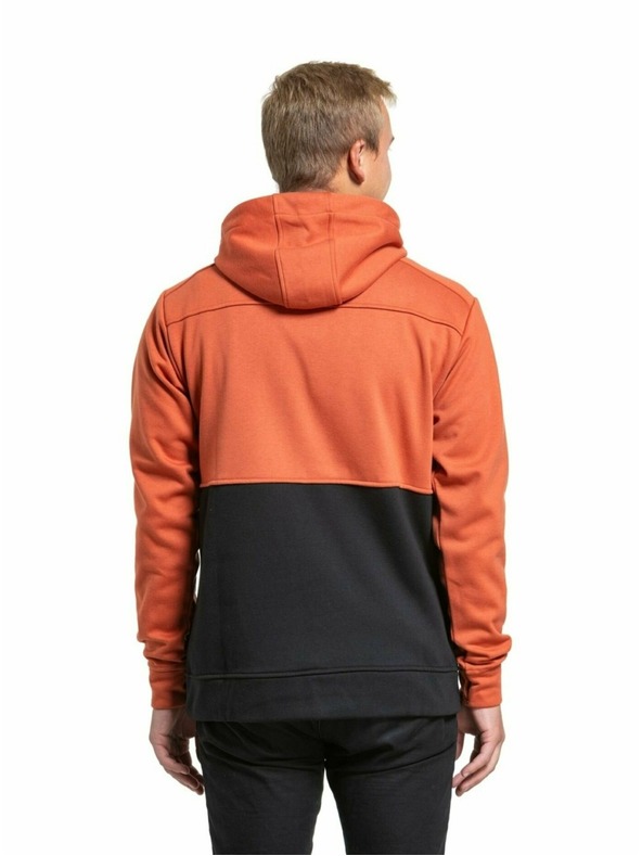 Meatfly Meatfly férfi technikai pulóver Tason Téglavörös