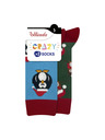 Bellinda CRAZY SOCKS 2x - Vidám zokni 2 pár - világoskék - zöld