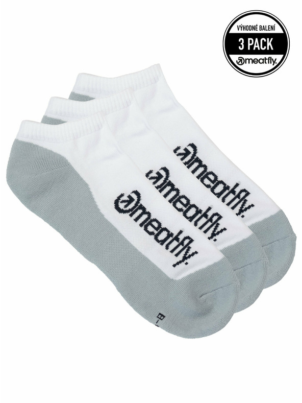 Meatfly Meatfly socks Boot Triple Pack White | White | Size