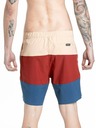 Meatfly Meatfly férfi fürdőnadrág Ernie Boardshorts 19" Navy / Latte | Kék | Méret