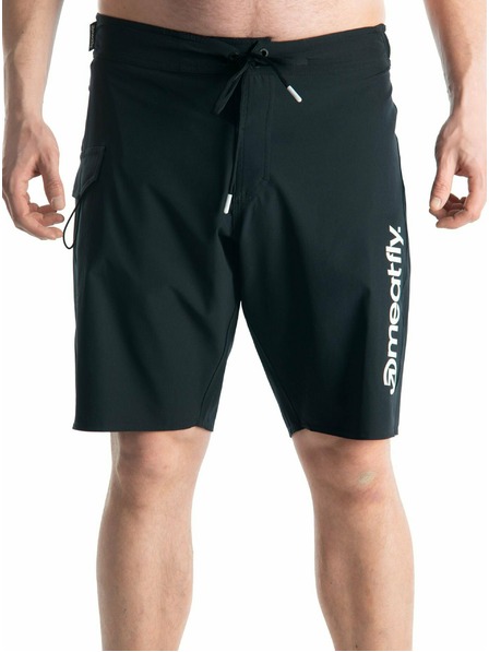 Meatfly Meatfly férfi fürdőnadrág Mitch Boardshorts 21 Fekete | Fekete | Méret