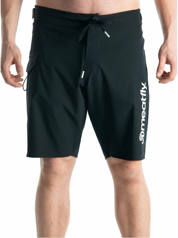 Meatfly Meatfly férfi fürdőnadrág Mitch Boardshorts 21 Fekete | Fekete | Méret