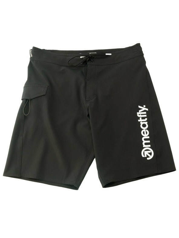 Meatfly Meatfly férfi fürdőnadrág Mitch Boardshorts 21 Fekete | Fekete | Méret
