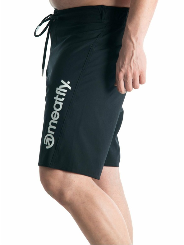 Meatfly Meatfly férfi fürdőnadrág Mitch Boardshorts 21 Fekete | Fekete | Méret