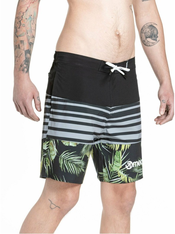 Meatfly Meatfly férfi fürdőnadrág Ernie Boardshorts 19" Pálma | Sokszínű | Méret