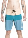 Meatfly Meatfly férfi fürdőnadrág Mitch Boardshorts 21" Palakék / Latte | Kék | Méret