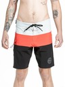 Meatfly Meatfly férfi fürdőnadrág Mitch Boardshorts 21" Piros Narancs / Fekete | Piros | Méret