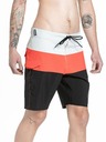 Meatfly Meatfly férfi fürdőnadrág Mitch Boardshorts 21" Piros Narancs / Fekete | Piros | Méret