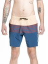 Meatfly Meatfly férfi fürdőnadrág Keith Boardshorts 17" Navy / Latte | Kék | Méret