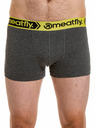 Meatfly Meatfly férfi boxeralsó Balboa Boxershorts dupla csomag Szürke Melange/Fekete | Fekete | Méret