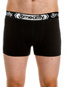 Meatfly Meatfly férfi boxeralsó Balboa Boxershorts négy darabos Fekete/Fekete | Fekete | Méret