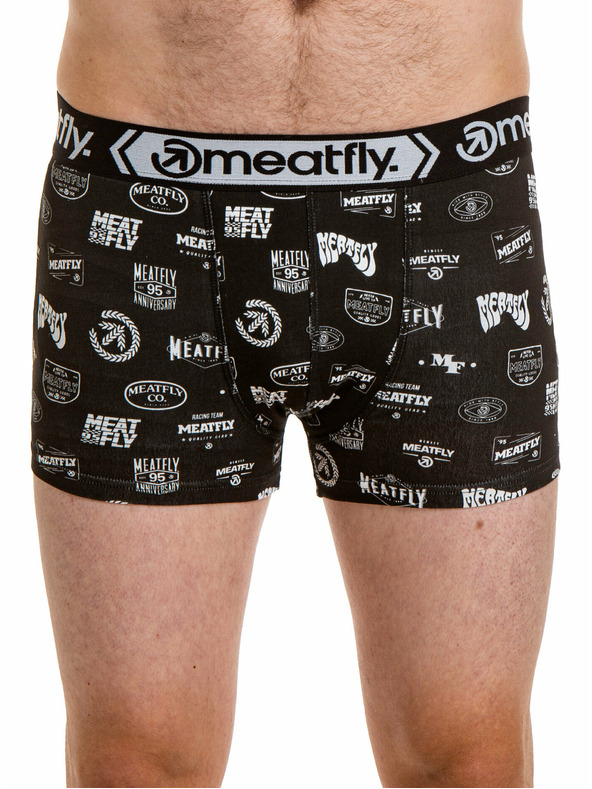 Meatfly Meatfly férfi boxeralsó Balboa Boxershorts Ananász/Badges ajándékcsomag