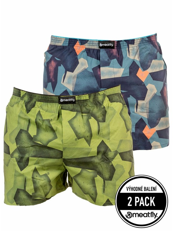 Meatfly Meatfly férfi alsónadrág Agostino D - Shade | Szürke | Méret