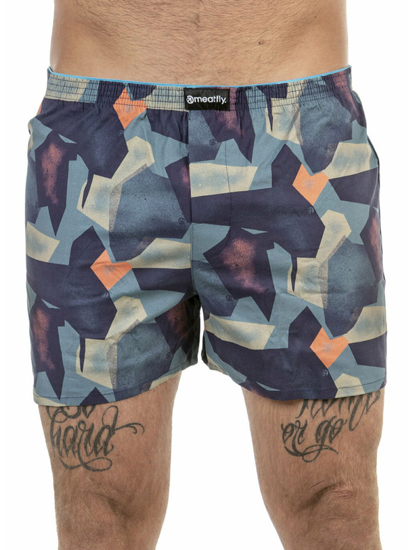 Meatfly Meatfly férfi alsónadrág Agostino D - Shade | Szürke | Méret