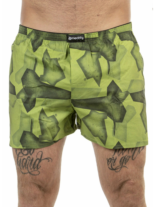 Meatfly Meatfly férfi alsónadrág Agostino D - Shade | Szürke | Méret