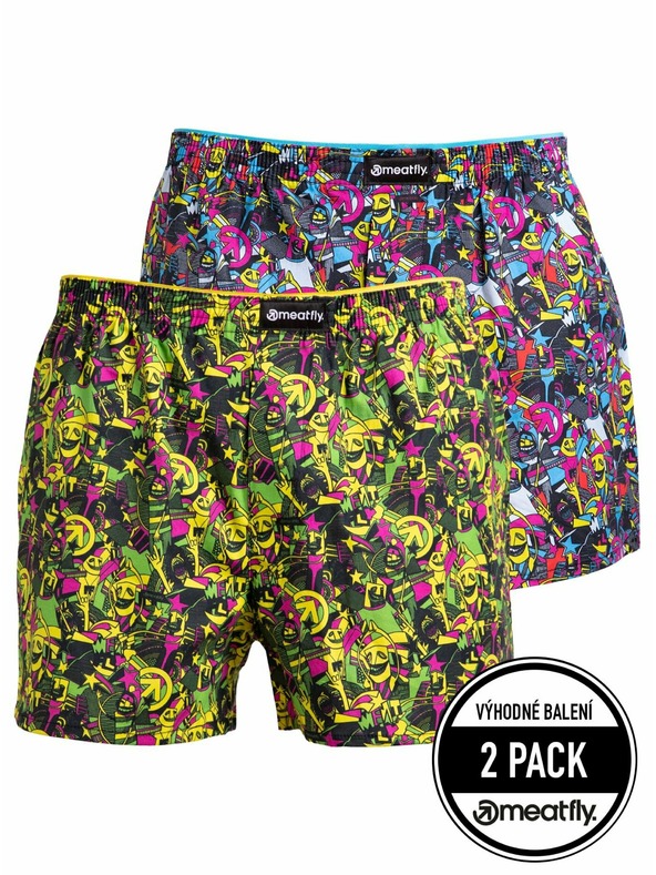 Meatfly Meatfly men's boxers Agostino Cityboi | Multicolor | Size