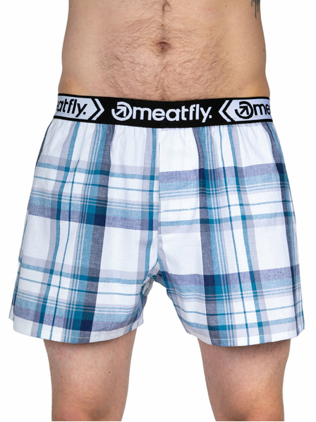 Meatfly Meatfly men's boxers Gigi White Red / Blue | White | Size