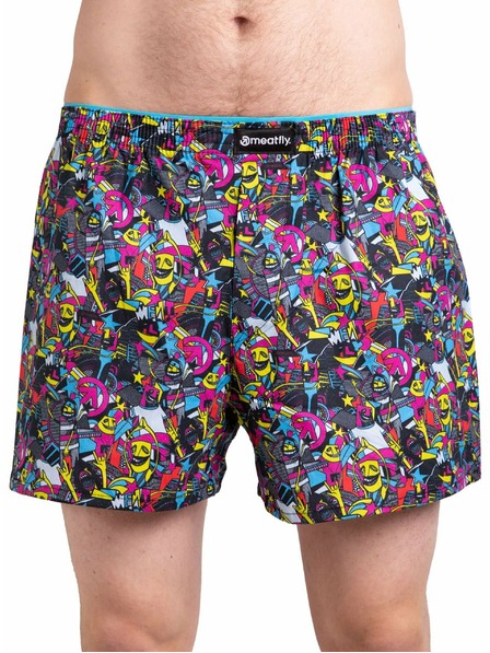 Meatfly Meatfly men's boxers Agostino Cityboi Gift Pack | Multicolor | Size