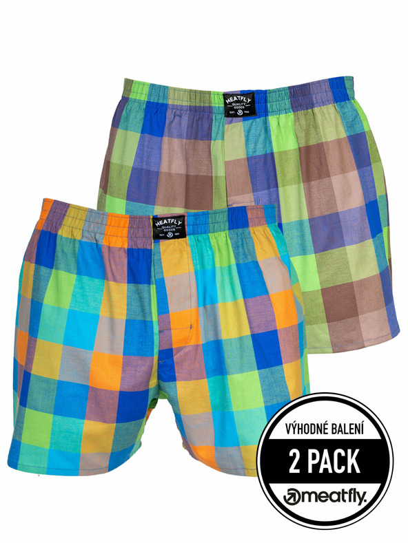 Meatfly Meatfly men's boxers Doug Orange / Brown | Orange | Size