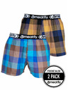 Meatfly Meatfly men's boxers Gigi Brown / Blue | Brown | Size