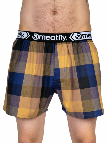 Meatfly Meatfly men's boxers Gigi Brown / Blue | Brown | Size