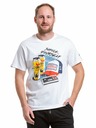 Meatfly Meatfly men's t-shirt Big Shock 8Bit White | White | Size