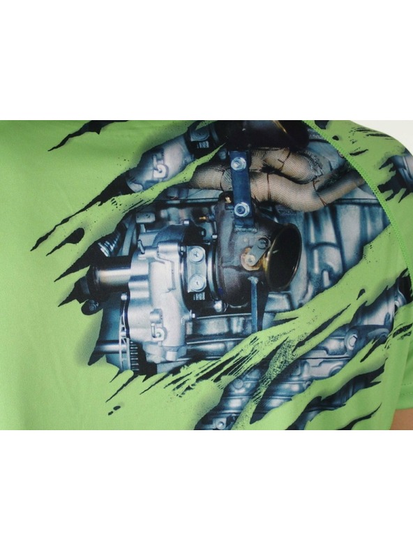 Meatfly Meatfly functional t-shirt Reaper A - Lime green | Green | Size