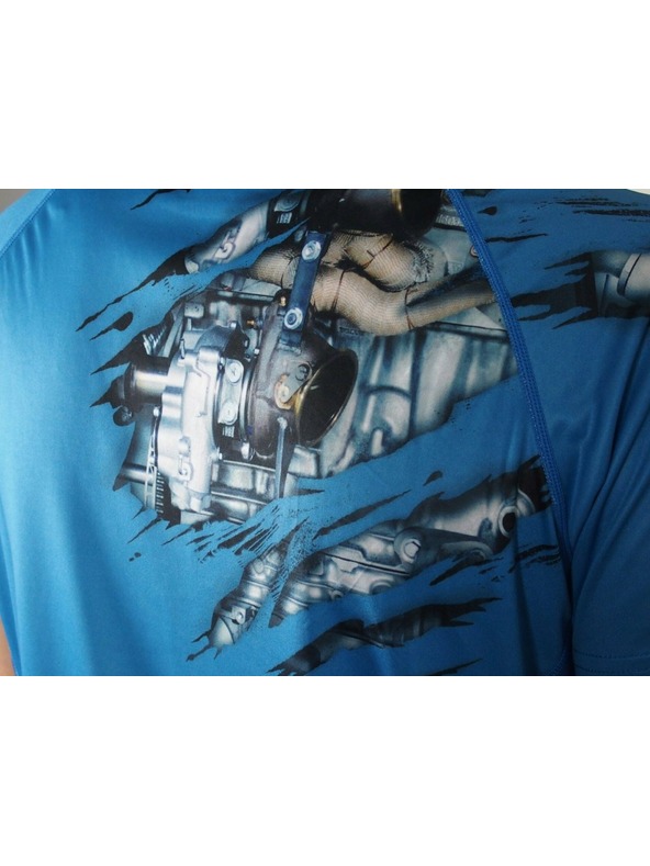 Meatfly Meatfly functional t-shirt Reaper C - Blue | Blue | Size