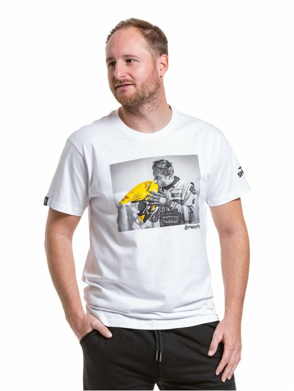 Meatfly Meatfly men's t-shirt Big Shock Kiss White | White | Size