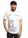 Meatfly Meatfly men's t-shirt Big Shock Dakar White | White | Size M | 100% cotton