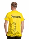 Meatfly Meatfly férfi póló Dakar Sárga | Sárga | Méret