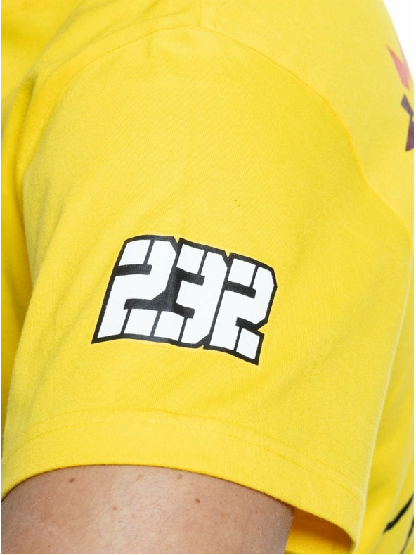 Meatfly Meatfly férfi póló Dakar Sárga | Sárga | Méret