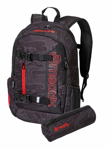 Meatfly Meatfly hátizsák Basejumper Morph Fekete 22 L | Fekete | Térfogat 22 L