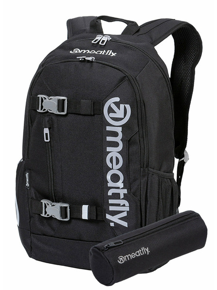 Meatfly Meatfly hátizsák Basejumper Fekete 22 L + TOLLTARTÓ AJÁNDÉKBA | Fekete | Térfogat 22 L