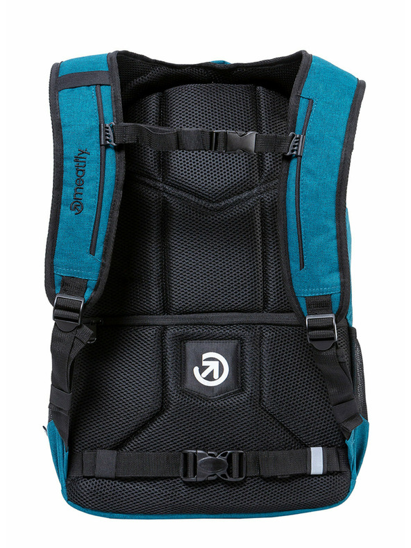 Meatfly Meatfly hátizsák Exile Sötétkék Melange/Sötétszürke Melange 24 L + TOLLTARTÓ AJÁNDÉKBA | Kék | Térfogat 24 L