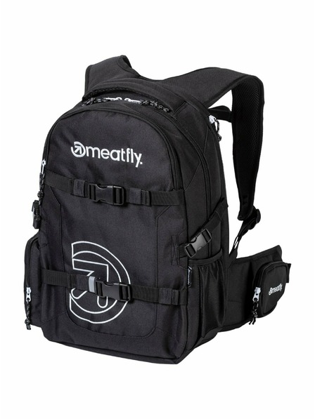 Meatfly Meatfly hátizsák Ramble Fekete 26 L | Fekete | Térfogat 26 L