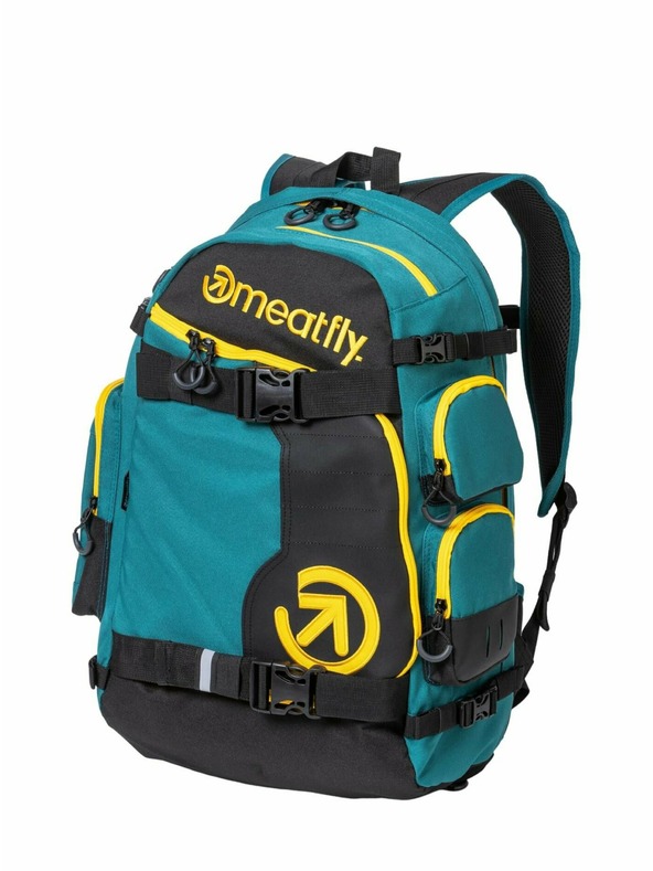 Meatfly Meatfly hátizsák Wanderer Zöld Kígyó / Fekete 28 L | Fekete | Térfogat 28 L