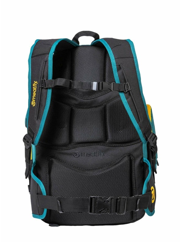 Meatfly Meatfly hátizsák Wanderer Zöld Kígyó / Fekete 28 L | Fekete | Térfogat 28 L