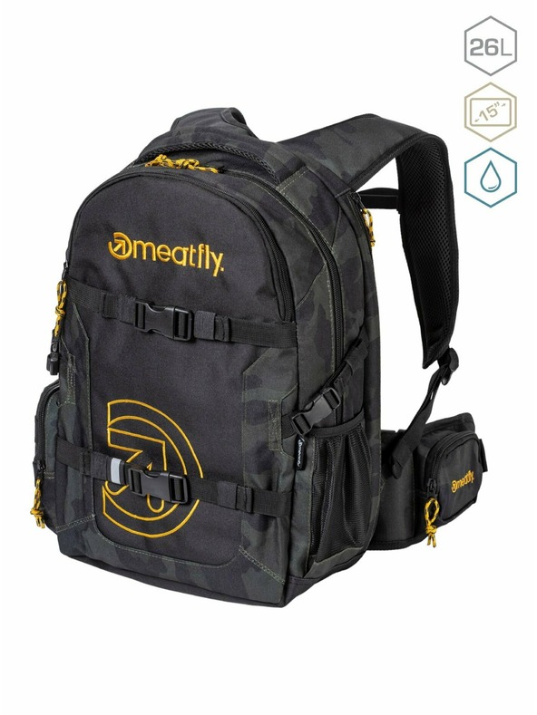 Meatfly Meatfly hátizsák Ramble Rampage Terepmintás/Barna 26 L | Terep | Térfogat 26 L